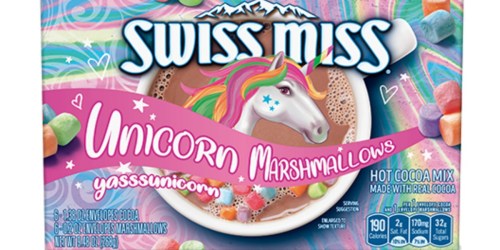 Swiss Miss Unicorn Marshmallows Cocoa on Store Shelves Soon