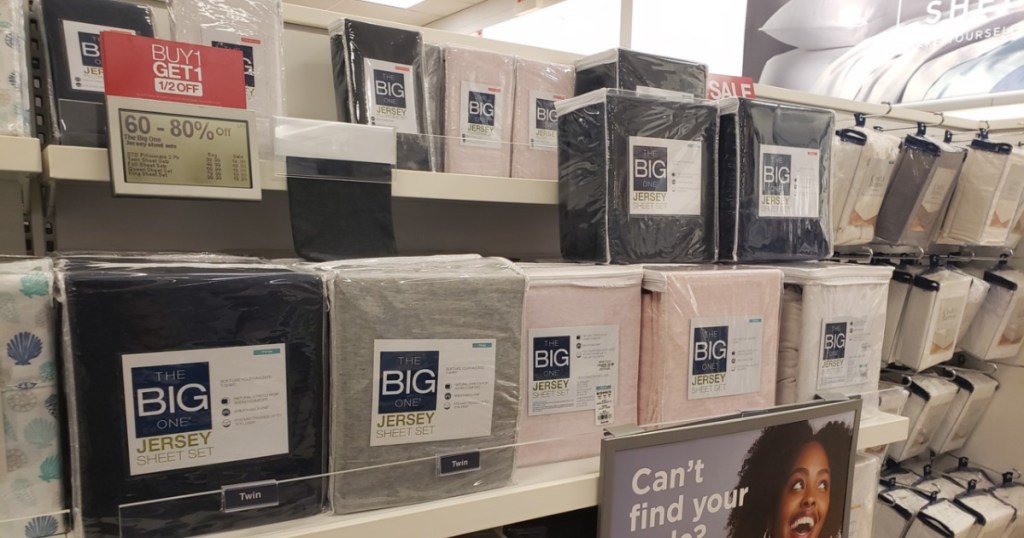 The Big One Sheet Sets in Kohl's