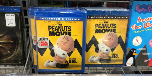 TWO Family Blu-Ray Movies Only $10 at Best Buy | The Peanuts Movie, Rio, Ice Age & More