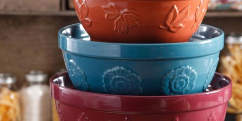 The Pioneer Woman Cornucopia 3-Piece Mixing Bowl Set Only $15.70 at Walmart (Regularly $23)