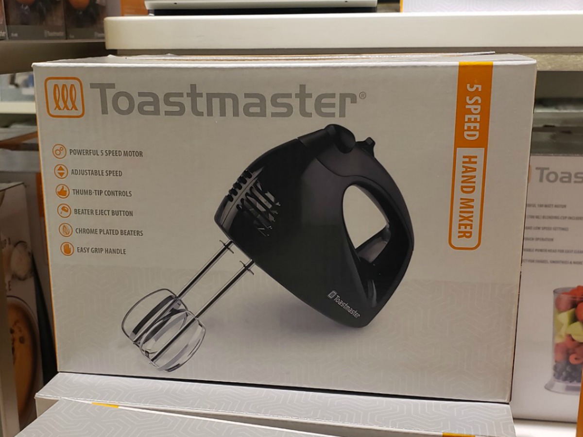 Hand Mixer in package on display at Kohl's