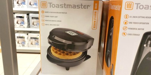 Toastmaster Small Appliances Only $8.49 at Kohl’s (Regularly $25) | Waffle Maker, Blender, & More