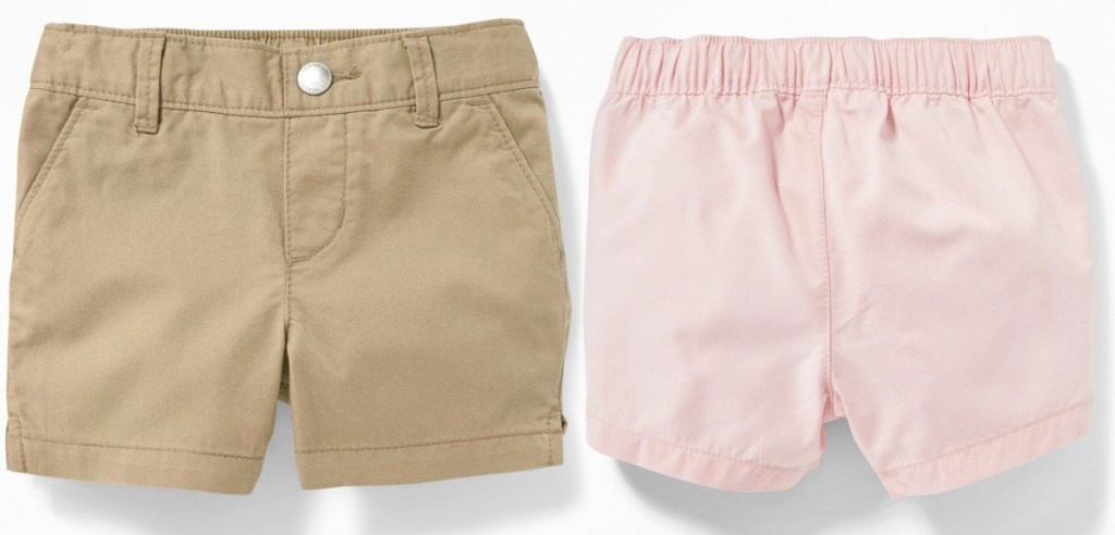 Two pairs of Toddler Girls Old Navy Shorts