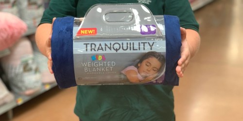 Tranquility Kids Weighted Blanket w/ Washable Cover Only $34.97 at Walmart