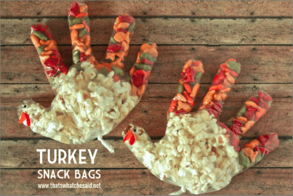 Turkey Snack Bag craft