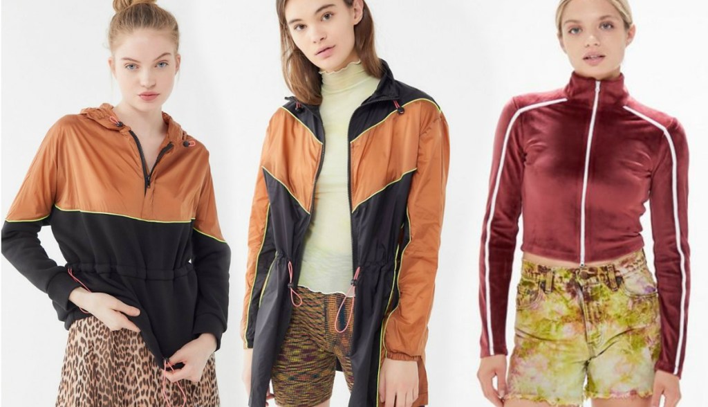 Urban Outfitters brand Women's jackets in three styles