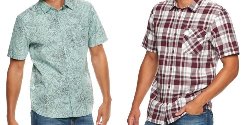 Over 80% Off Vans Men’s Shirts + Free Shipping for Kohl’s Cardholders