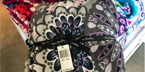 Vera Bradley Throw Blankets Only $17 Shipped + More | Last Day