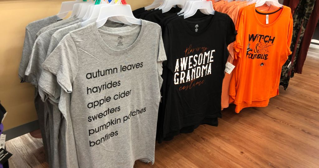 Fall Halloween Themed Tees And Leggings Under 6 At Walmart Hip2save
