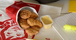 Wendy's Chicken Nugget Bucket Feeds Entire Family (Includes 50 Nuggets ...