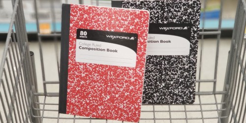 Wexford Composition Books Only 74¢ at Walgreens + More