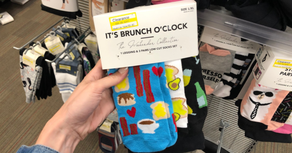 Women's Socks and Leggings Set "Brunch O' Clock"