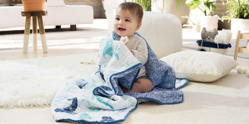 Up to 50% Off Baby Brands on Amazon | Aden + Anais Blankets, Natural Baby Wash, & More
