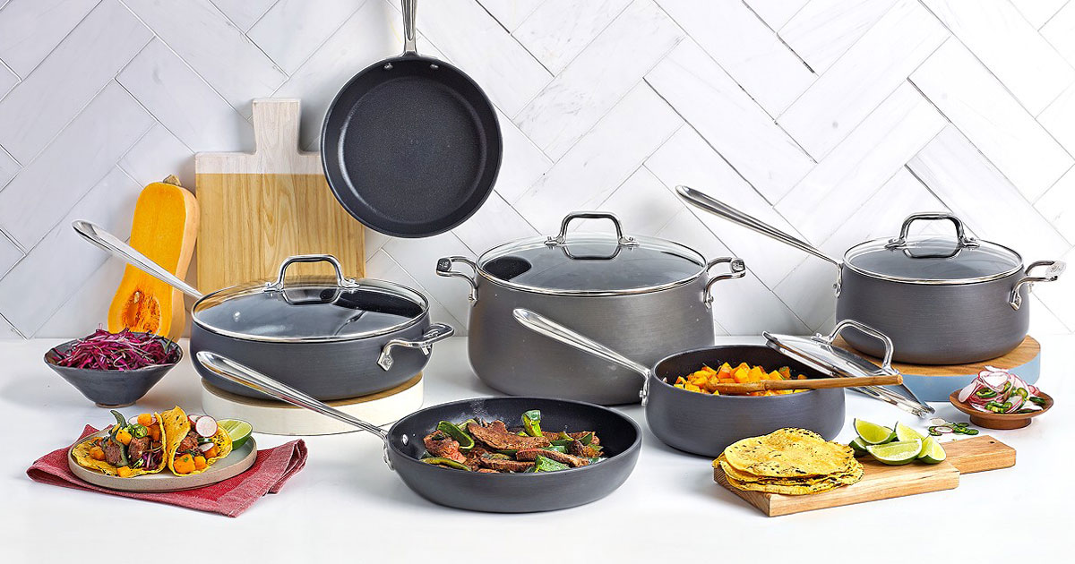 Over 50% Off All-Clad Hard Anodized Cookware at Macys.com