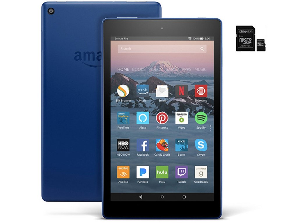 stock image amazon fire 8" hd 