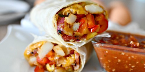 Busy Mornings? Try This Freezer Breakfast Burritos Pouch Hack!