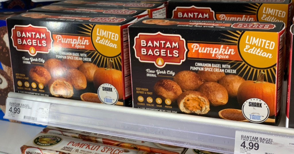 Bantam bagels - pumpkin spice
