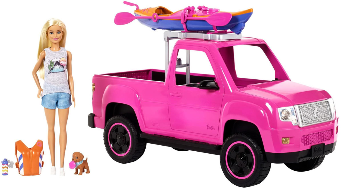 barbie kayak set