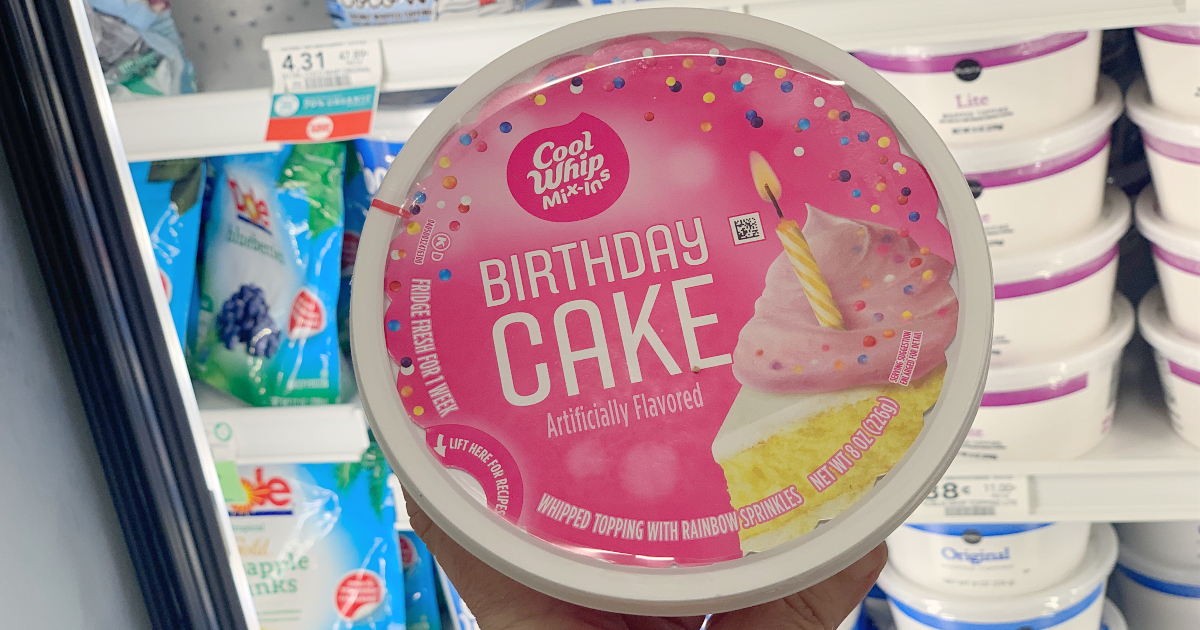 Cool Whip's Birthday Cake Flavor Tastes Like a Party on a Spoon