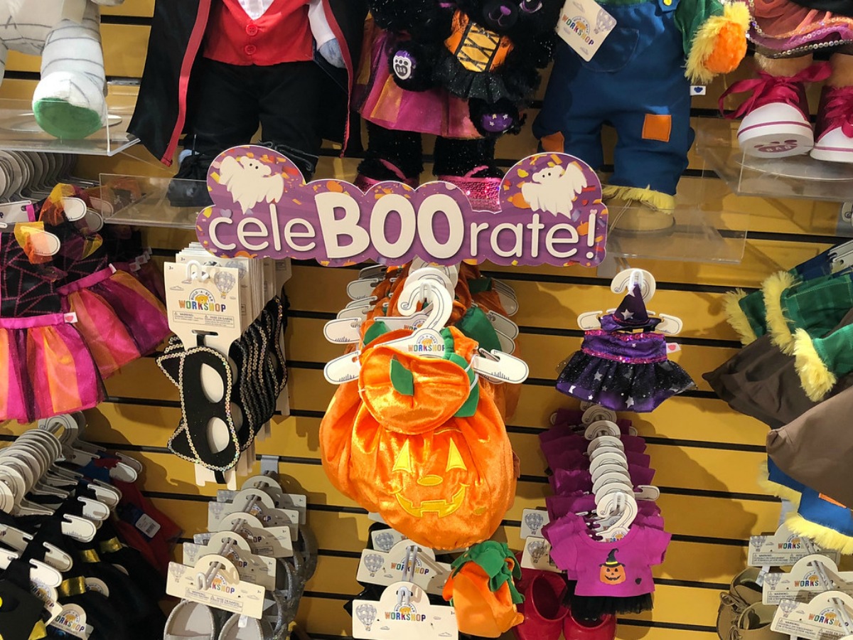 BuildABear Halloween Buddies as Low as 7, Accessories as Low as 4