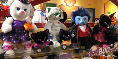 Build-A-Bear Halloween Buddies as Low as $7, Accessories as Low as $4