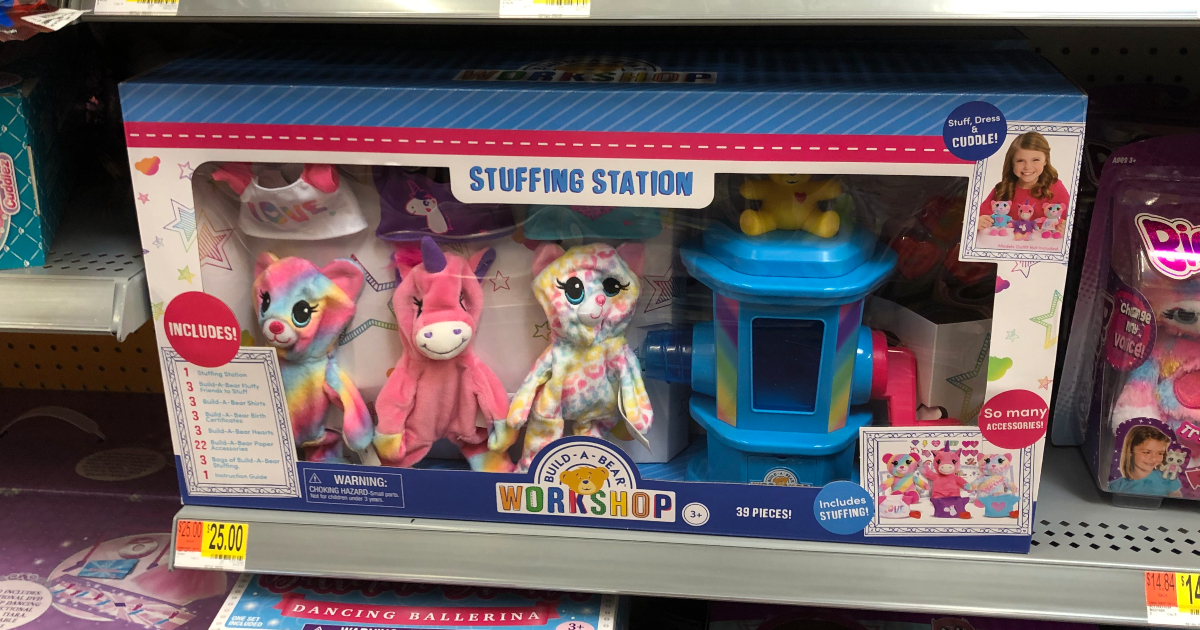 build a bear toy stuffing station