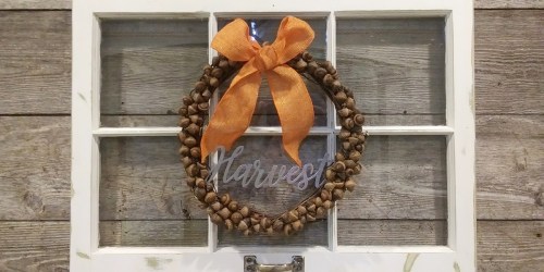 Dress Up Your Fall Decor with a $2 DIY Wreath
