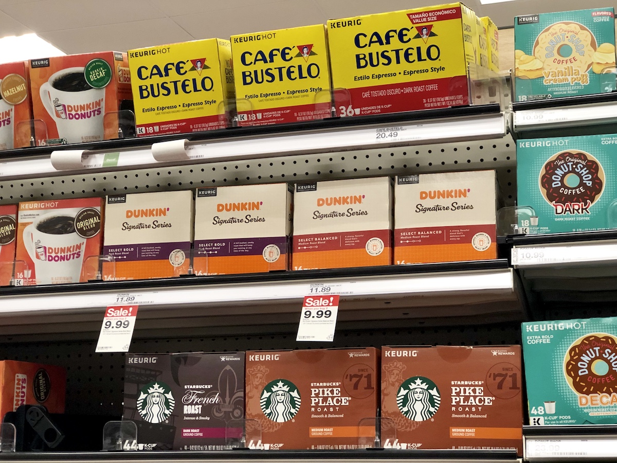 K-Cups or Ground Coffee After Cash Back 
