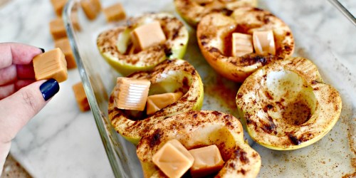 Warm & Gooey Caramel Stuffed Baked Apples Recipe Are a Must-Make Fall Treat
