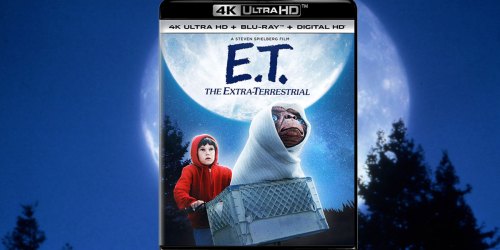 E.T. The Extra-Terrestrial Movie 4K Blu-ray Combo Pack Only $10 at Amazon