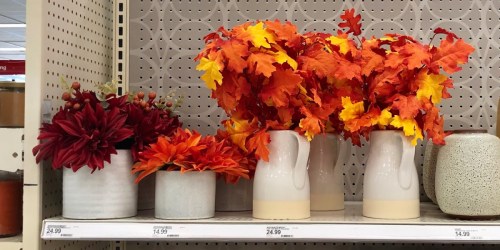 New Fall Harvest & Halloween Themed Decor at Target