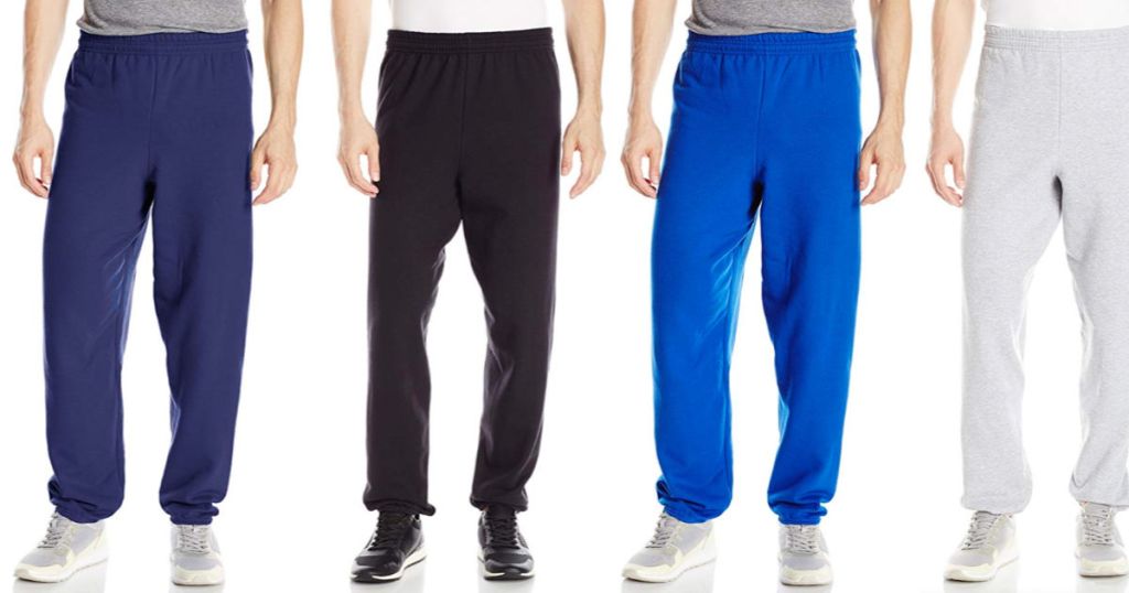 Hanes Men's EcoSmart Fleece Sweatpants as Low as $5.50 on Amazon ...
