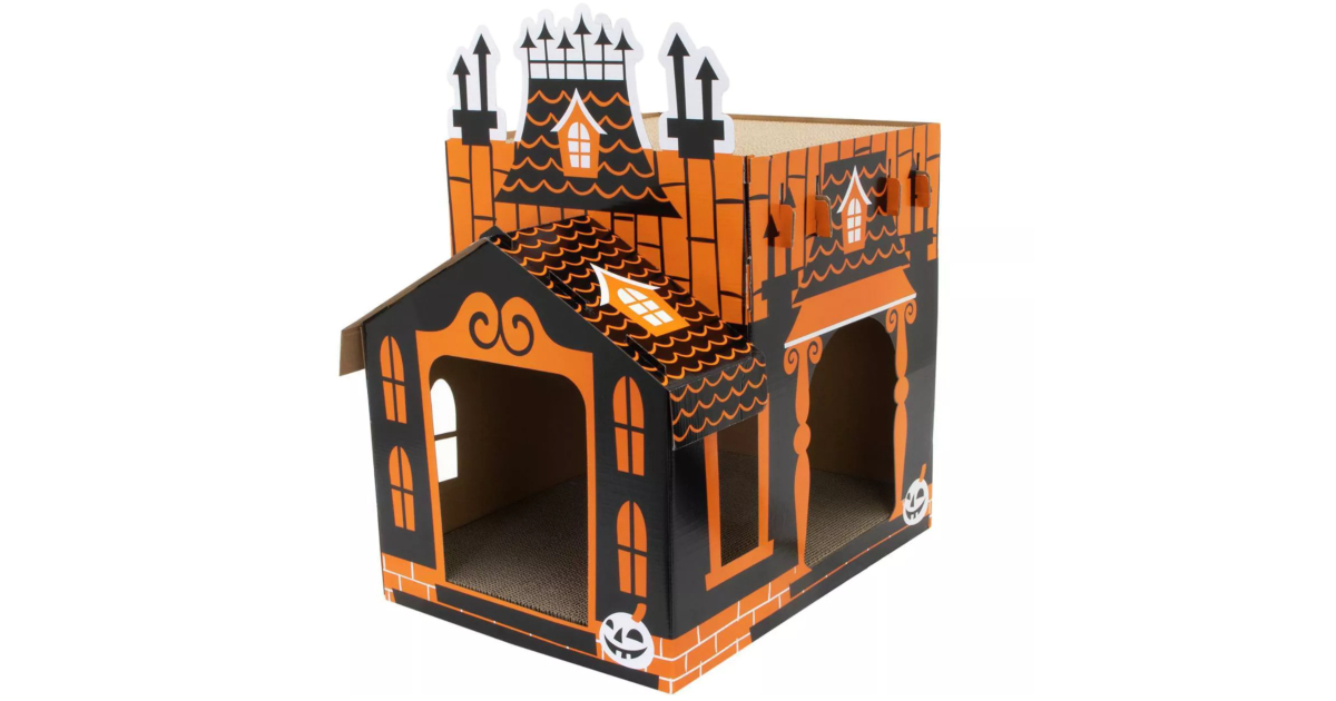 halloween house for cats