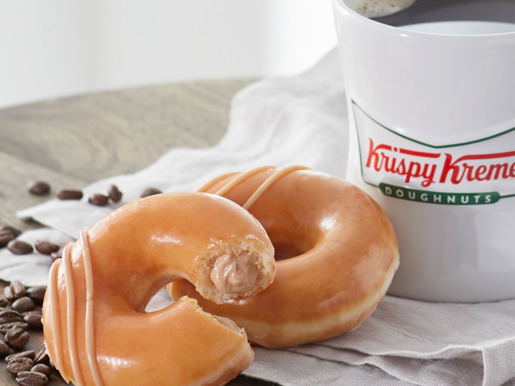 krispy kreme donuts and coffee