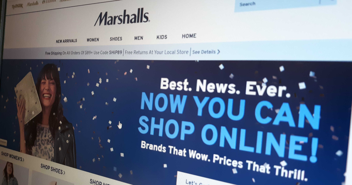 Marshalls launches online shopping at Marshalls.com