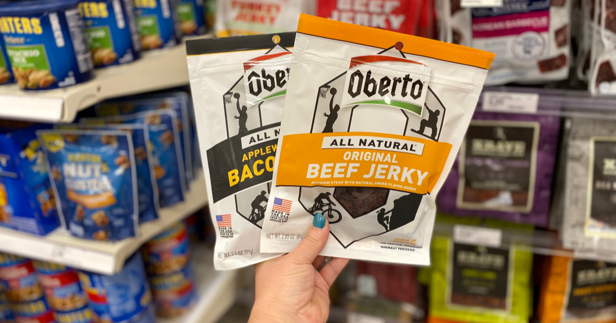 40 Off Oberto Jerky at Target Just Use Your Phone