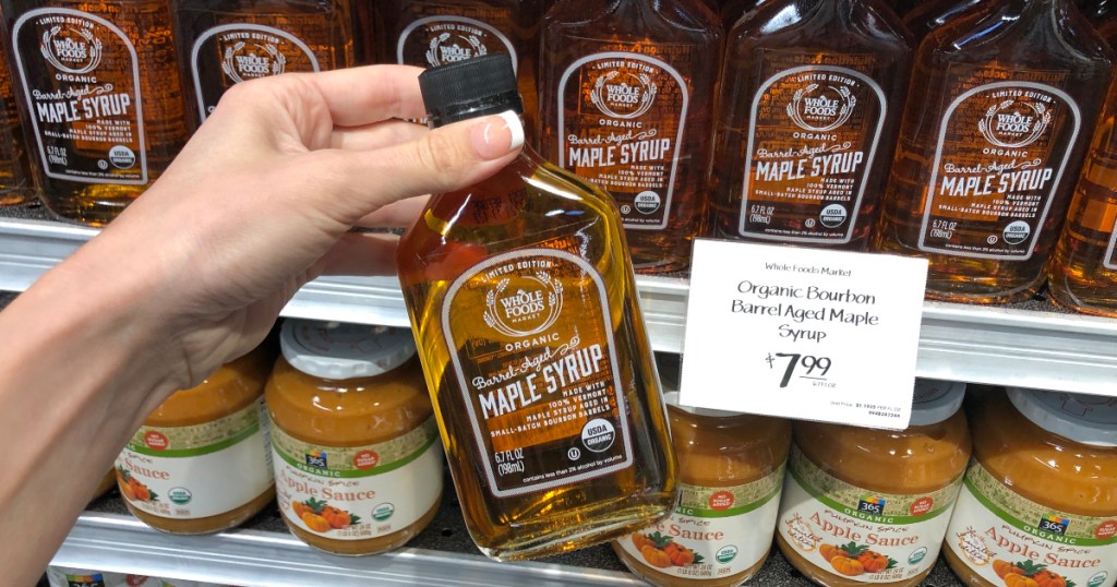Whole Foods Market Organic Barrel-Aged Bourbon Maple Syrup