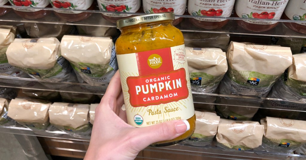Organic Pumpkin Cardamom Pasta Sauce