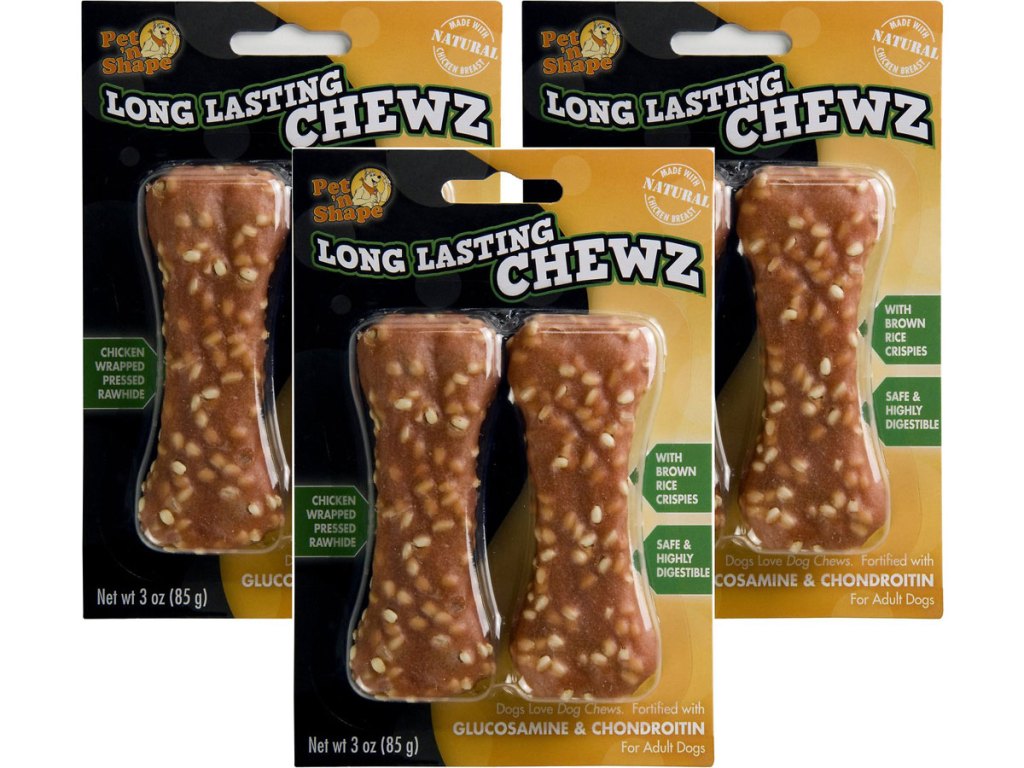 pet n shape long lasting chewz dog treats