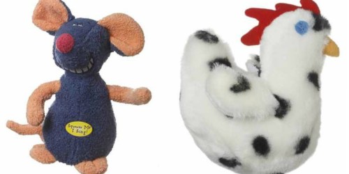 Multipet Look Who’s Talking Chicken Dog Toy Only $1.66