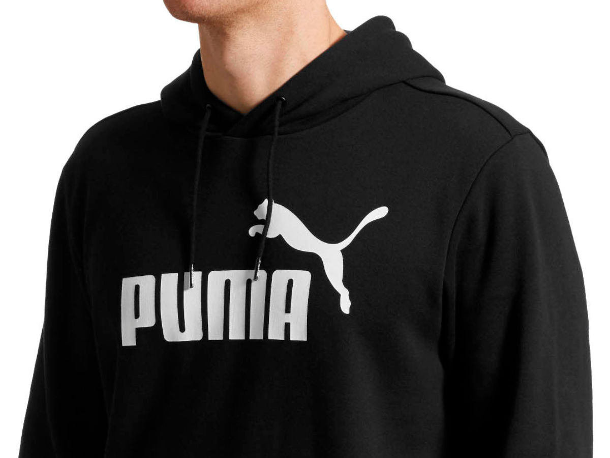 puma essentials fleece men's hoodie