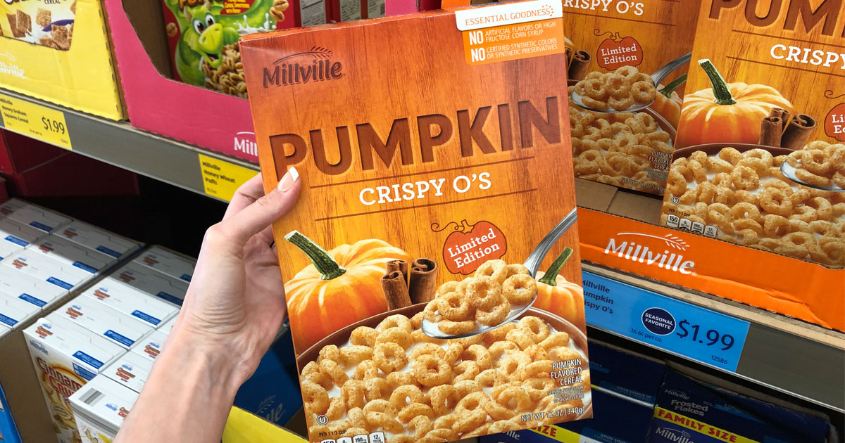 Millville Pumpkin Crispy O's cereal