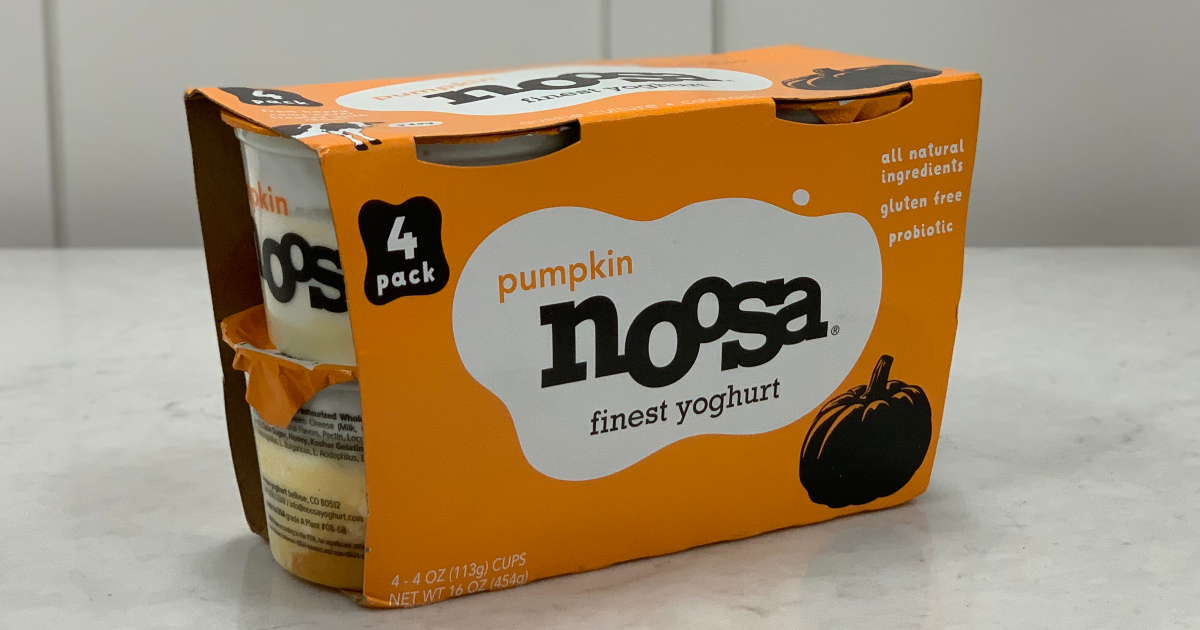 Pumpkin Noosa yogurt