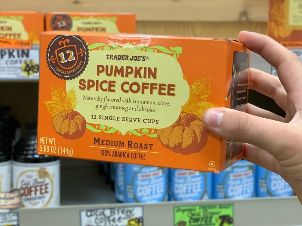 Trader Joe's Pumpkin Spice Coffee & Tea Now Available