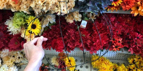 Halloween Wire Wreath Forms Just $1 at Dollar Tree