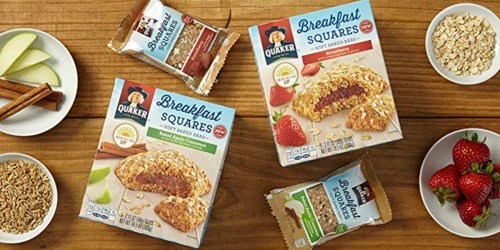 Quaker Breakfast Squares 20-Count Only $7.50 Shipped at Amazon | Just 38¢ Each