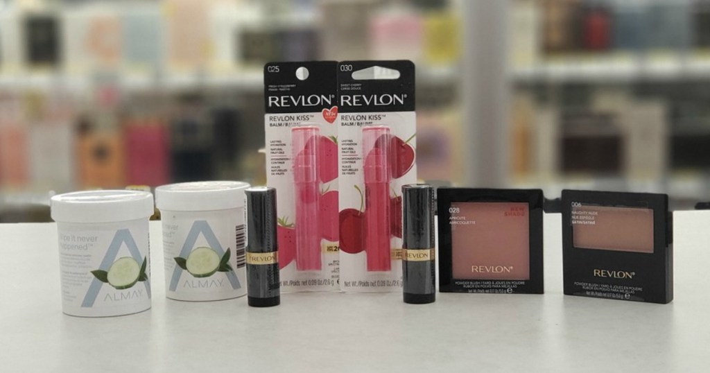 revlon and almay cosmetics on walgreens beauty counter