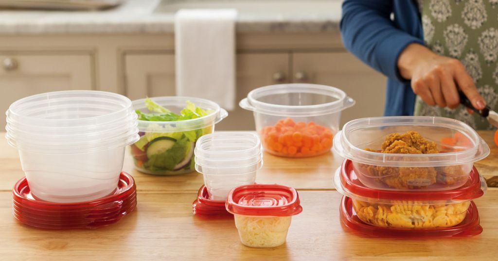Rubbermaid Takealongs Meal Prep Food Storage Containers 60 Pc. Set, Food  Storage, Household