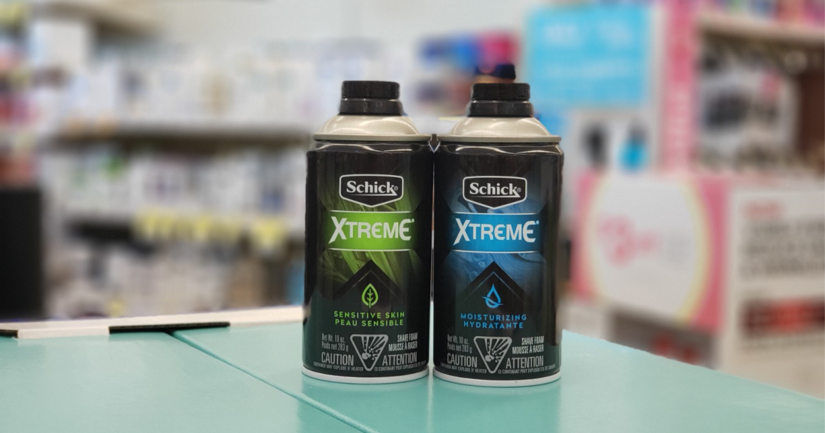 New 1/1 Schick Shaving Product Coupon = Two FREE Shave Foams After