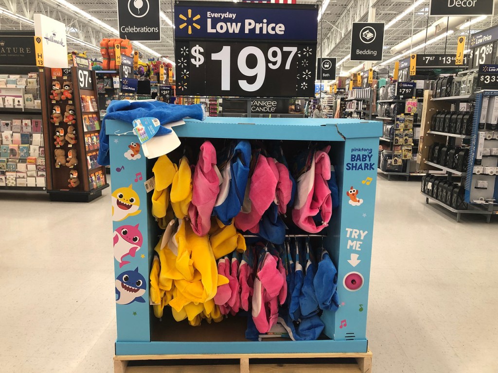 shark costumes at Walmart